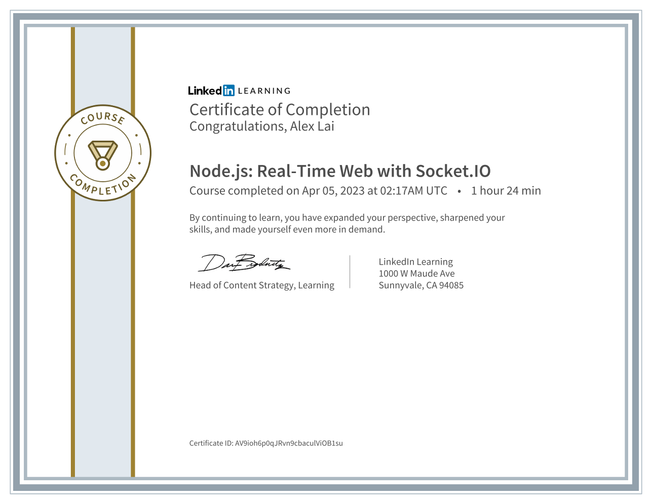 Certificate 3